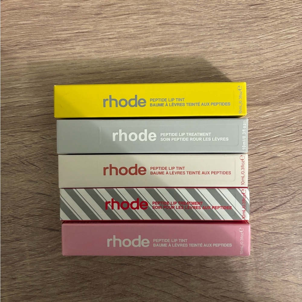 RHODE Peptide Lip Tint Collection - Yellow, Gray, Pink